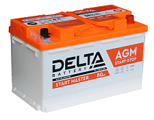 Аккумулятор Delta Start Master AGM (80 Ah)